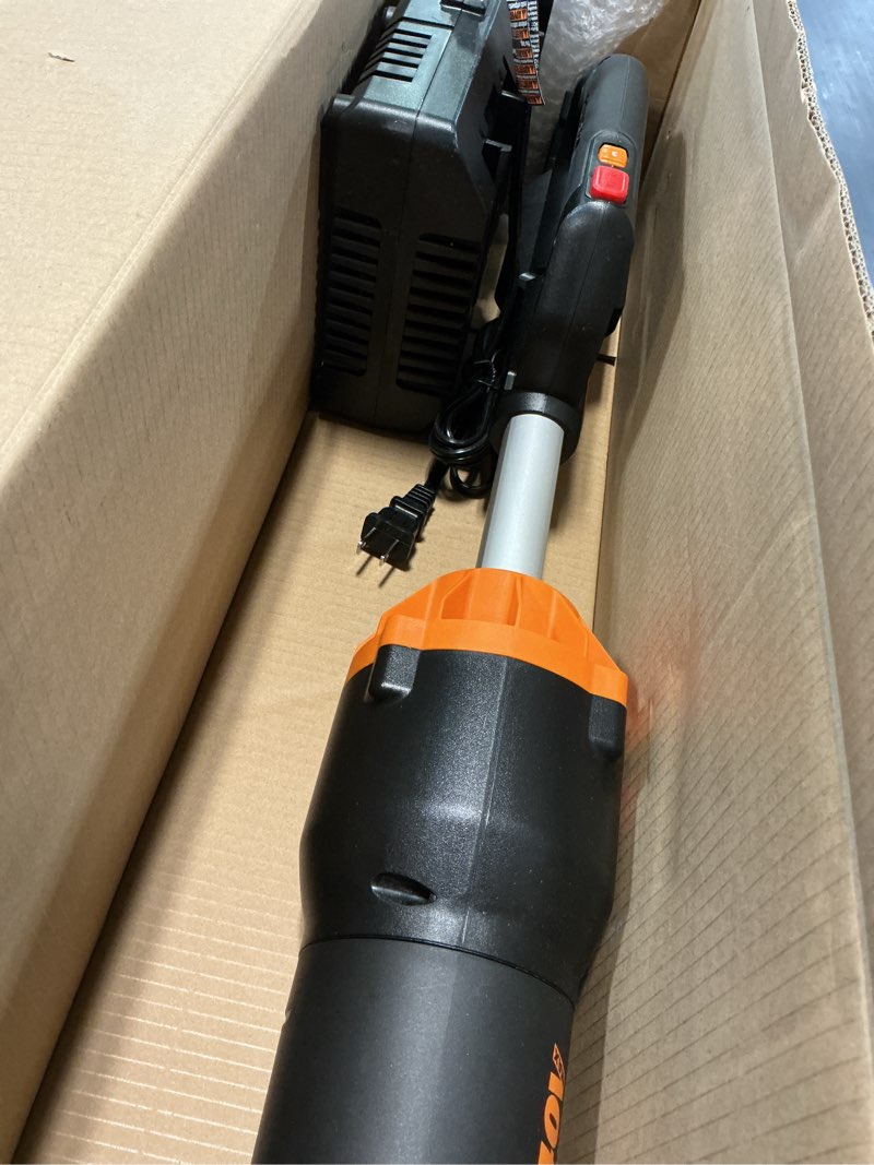 Condition photo showing New/Like New for worx nitro wg585 40v cordless leaf blower, electric blower with 620cfm & 165mph, blowers for lawn care with brushless motor & 3 speed control, 2 batteries & charger included 620cfm 40v blower w/(2)4.0 ah batteries