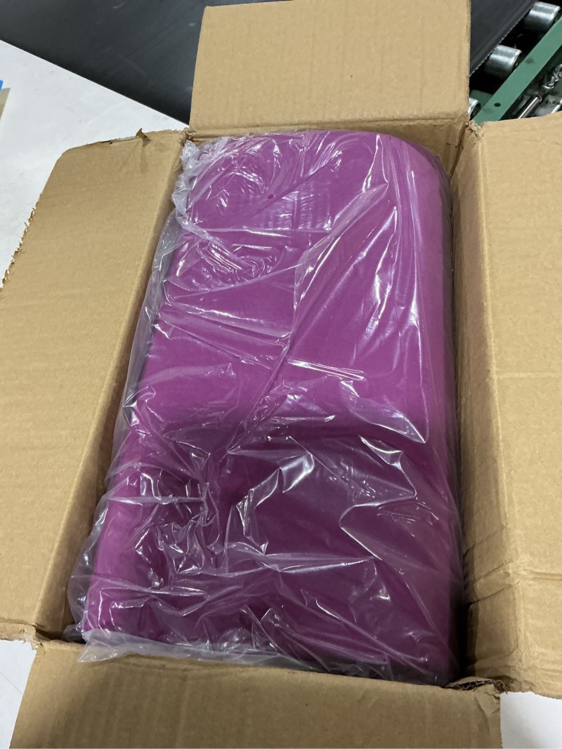 Condition photo showing New/Like New for prosourcefit acupressure mat and pillow set for back/neck pain relief and muscle relaxation purpule/white xl