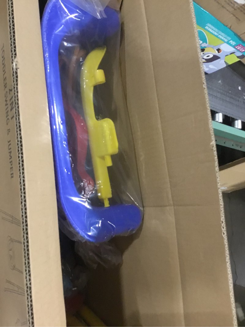 Condition photo showing Good Condition for Taleco Gear 2 in 1 Toddler Swing ? Jumper, Swing Set for Indoor/Outdoor, Baby Jumpers and Bouncers, Easy to Assemble & Store, Suitable for Children 6 Months and Older Yellow