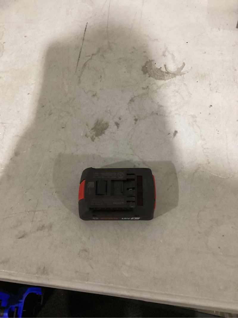 Condition photo showing Good Condition for bosch 18 -volt 1 -pack battery