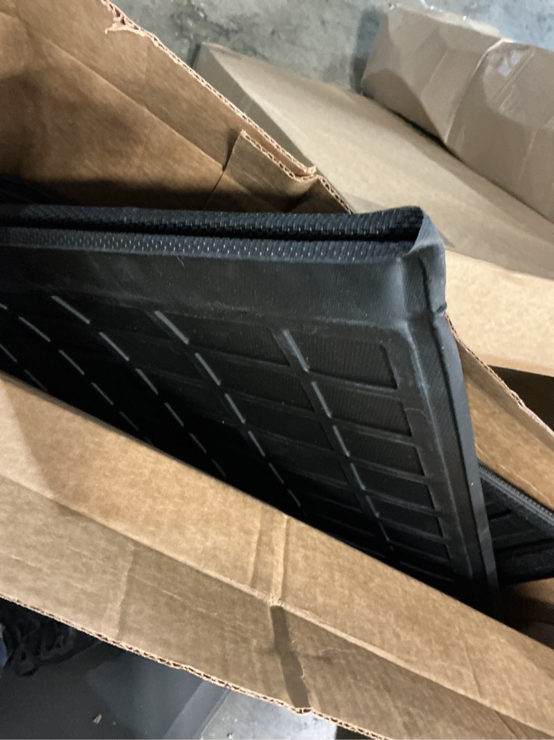 Condition photo showing Good Condition for cargo liners backrest mat for honda passport accessories 2026 with hook&loop rear trunk mat rear seat back cover protector all weather anti-slip split dog liner 3 pcs honda passport 2026+ backrest mat + trunk mat