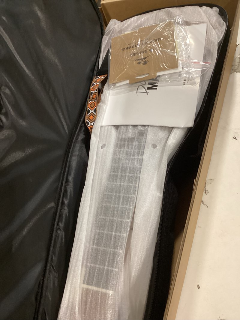 Condition photo showing Good Condition for Donner Concert Ukulele Beginner Mahogany 23 Inch Ukelele Kit with Free Online Lesson Gig Bag Strap Nylon String Tuner Picks Cloth DUC-1 Gift Choice Mahogany 23 Inch-Regular
