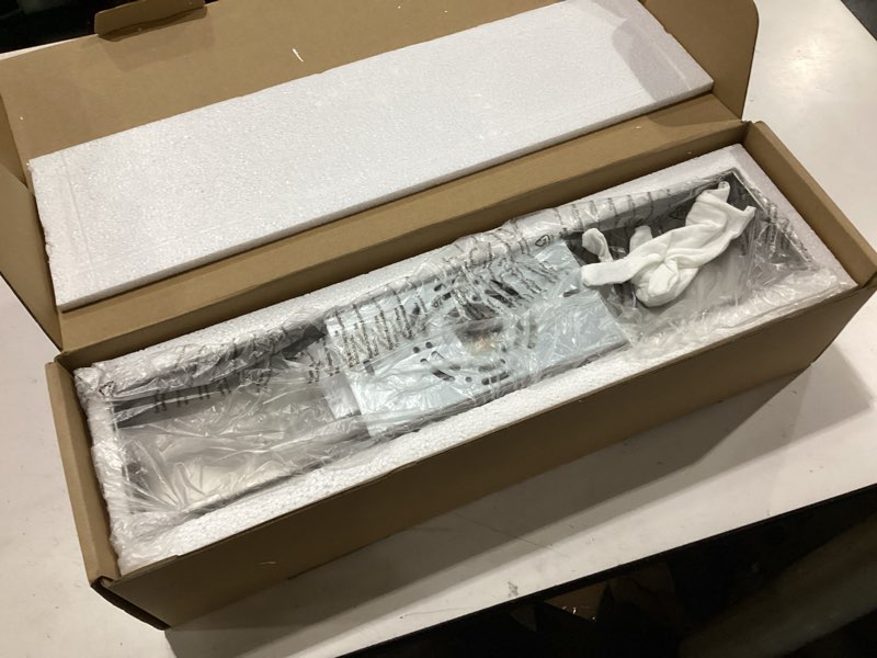 Condition photo showing New/Like New for tipace modern 3 lights led vanity light for bathroom up and down chrome bathroom wall light fixtures over mirror(white light 6000k) chrome 3 lights,21-inch
