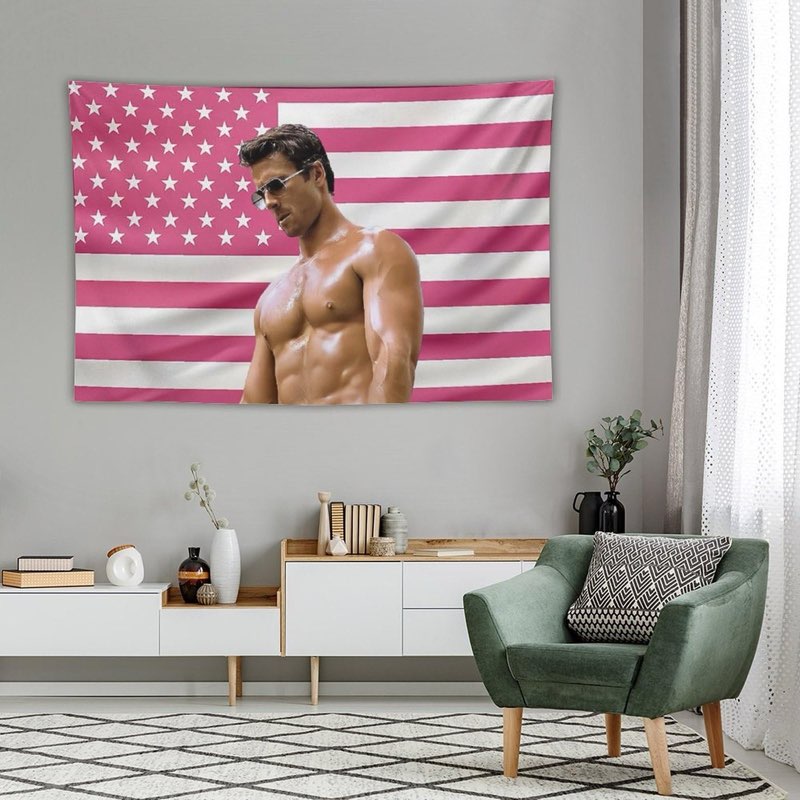 Flag Tapestry Poster Print Room Aesthetic Wall Poster Art Bedroom Tapestry Wall Bedroom Home Decor Gift For Fans 40"x60"