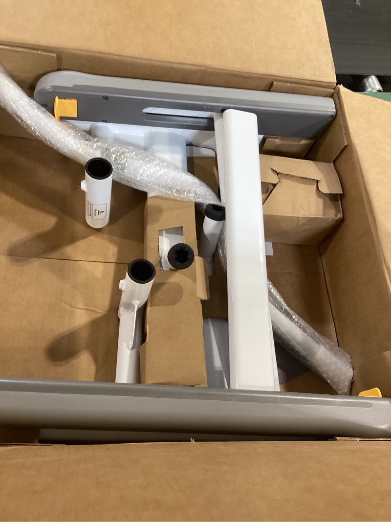Condition photo showing Good Condition for kmina toilet safety rails for seniors, heavy duty frame with handles, adjustable height and width, handicap grab bars