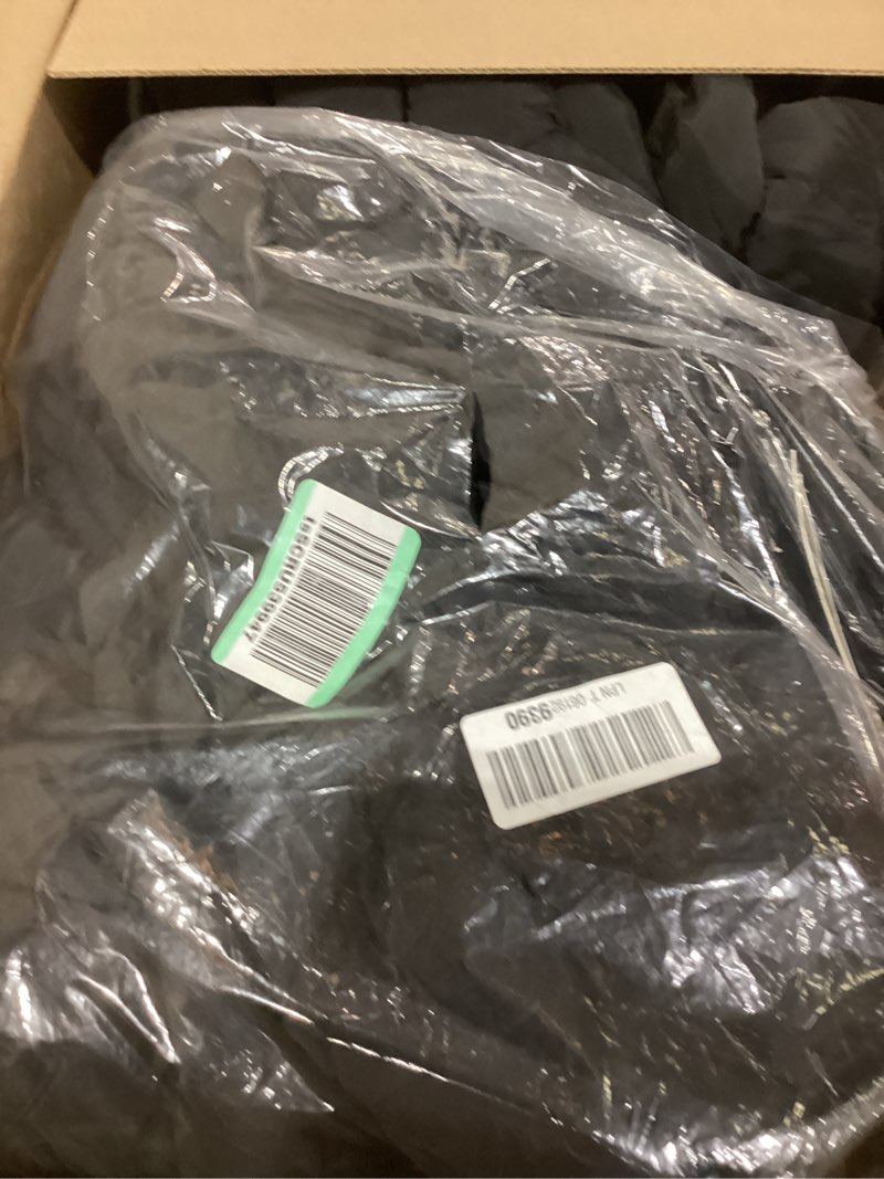 Condition photo showing New/Like New for Madden Girl Womens Maxi Puffer Winter Coats - Long Quilted Jackets for Women Weather Resistant Puffer Parka Hooded Jacket 2X Black