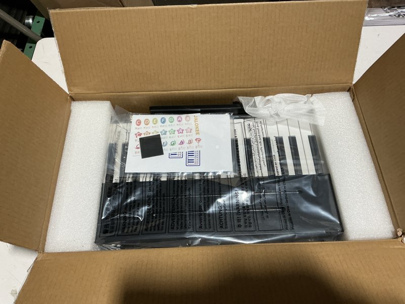 Condition photo showing New/Like New for JALOKEE Kids Piano Keyboard, Digital Piano for Kids, Music Educational Instrument Toy, Wood Toy for 3+ Girls and Boys (Black, 37 Keys) 37 Keys Black