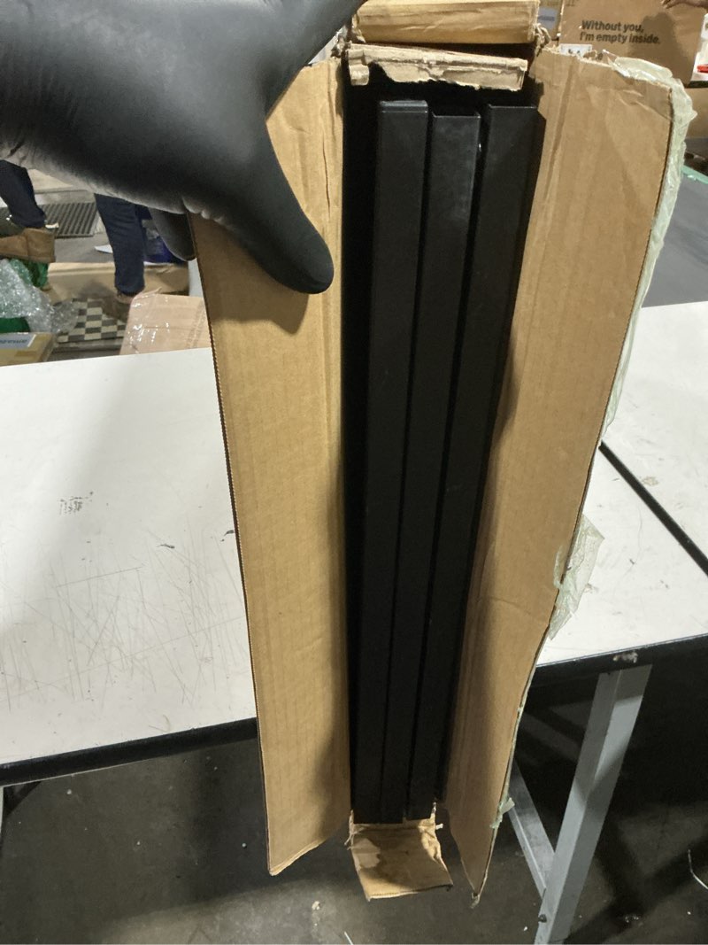 Condition photo showing Good Condition for 63" h x 38" w (1-panels) air conditioner fence screen trash can privacy fence panels, suitable for pools and yards, no digging required?black privacy panel 38"w x 63"h (1 panel)