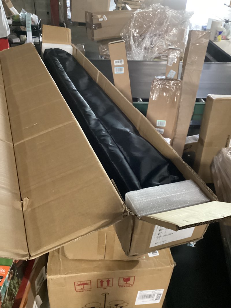 Condition photo showing Good Condition for projector screen with stand - 100" indoor/outdoor 16:9, 4k hd pvc screen with 1.5 gain, 2in1 for backyard theater & wall hanging, includes carry bag 100 inch