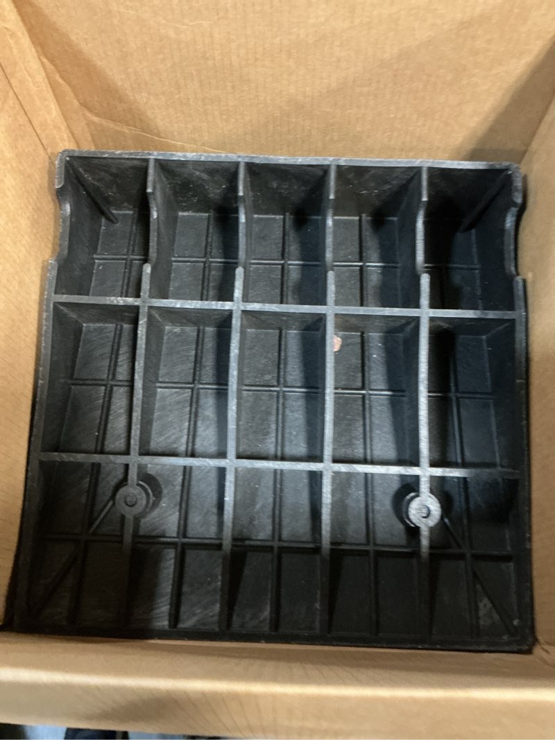 Condition photo showing Good Condition for Driveway Curb Ramps - Portable Heavy Duty Rubber Shed & Threshold Ramps for Sidewalk Lawn Mower Cars Wheelchairs Pet Mobility (19.7 x 19.7 x 6 Inch - 2 PCS) 19.7 x 19.7 x 6 inch 2 PCS