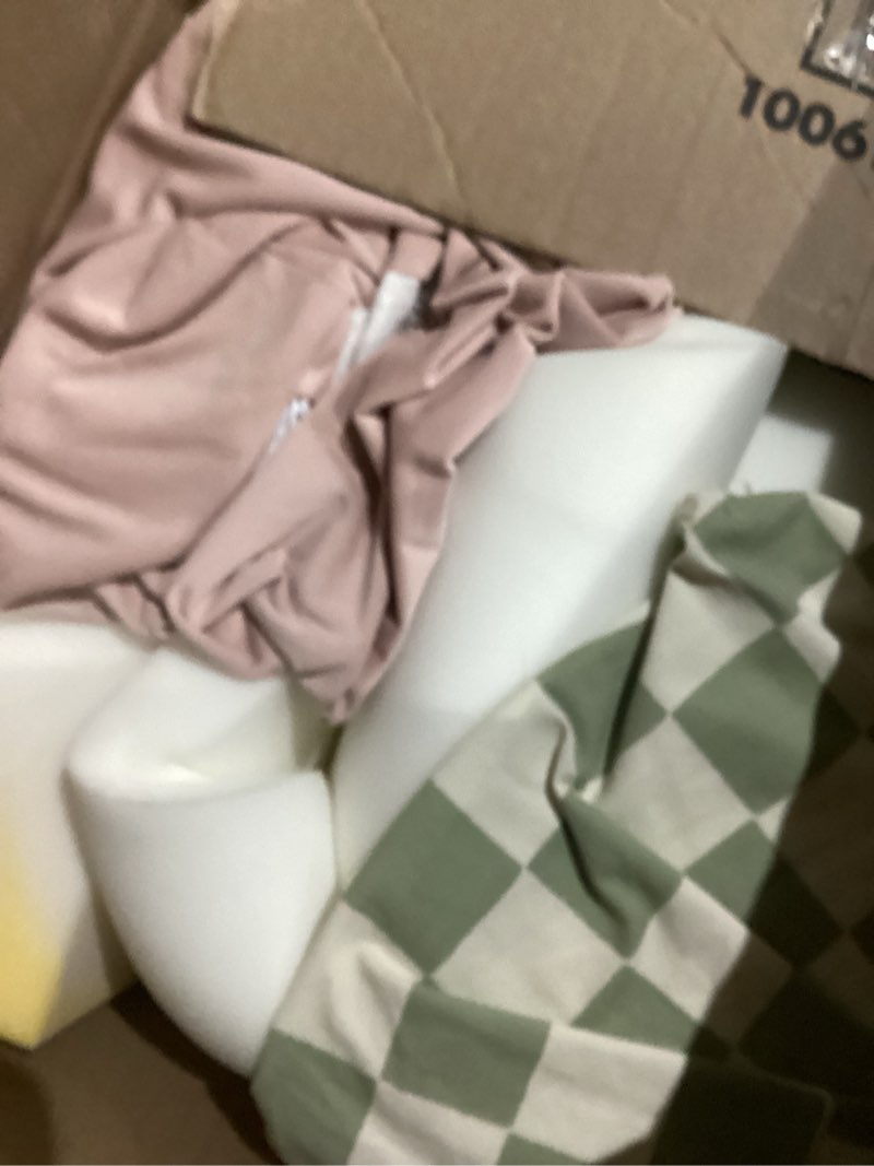 Condition photo showing As Is for Tiny Land Soft Foam Climbing Blocks for Toddlers, 6-Piece Baby Foam Climbing Blocks, Indoor Playground Climbing Toys, Ideal Gift for Kids Activity Crawling and Sliding Foam Play Set (Morandi)