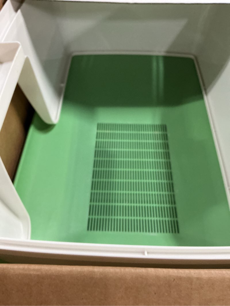Condition photo showing New/Like New for purina tidy cats litter system, non-clumping, breeze xl all-in-one odor control & easy clean multi cat box - 18 lb. box