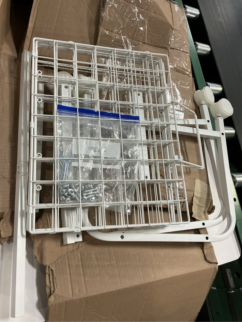 Condition photo showing As Is for (SIMILAR).  Whitmor Utility Shopping Cart - Durable Folding Design for Easy Storage, Model Number: 6250-4997-2-SIOCA