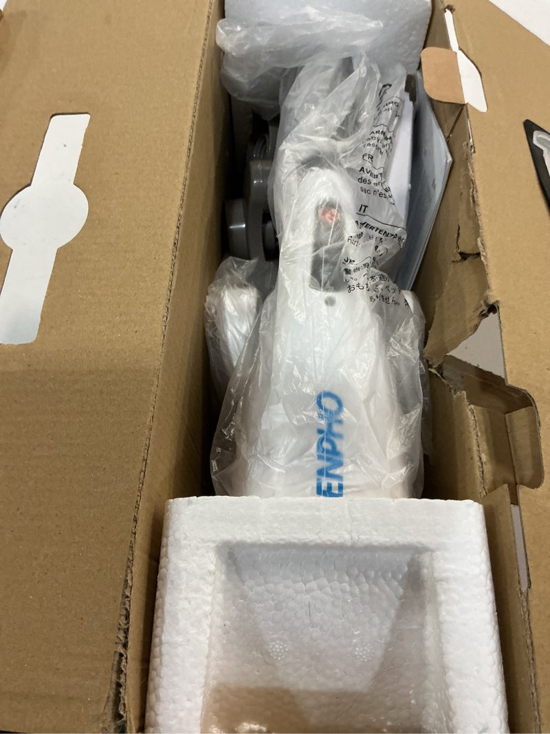 Condition photo showing Good Condition for renpho rechargeable handheld back massager with 5 adjustable speeds & modes, fathers day dad gifts, cordless electric neck massage tool for muscle relief, tailored intensity for shoulder, leg, calf c-white