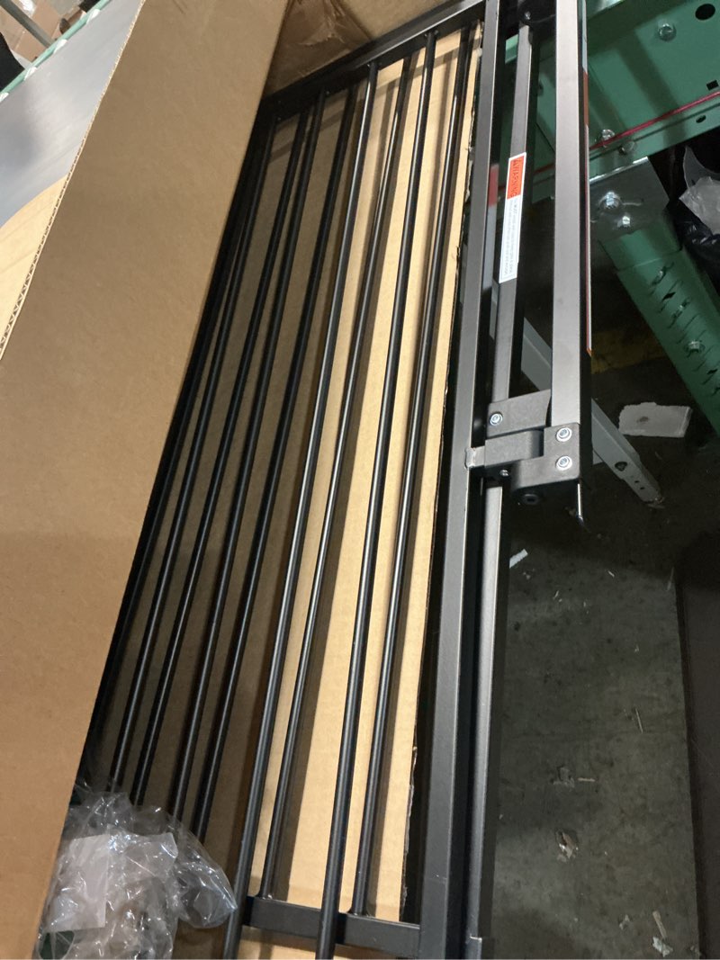 Condition photo showing Good Condition for babelio baby gate for stairs, kitchen & doorways, no bottom bar| easy install| one-handed operation| auto-close| hardware mount safety dog gate (black, 34" h, 29.7-46.5" w) black 34"h, 29.7-46.5"w