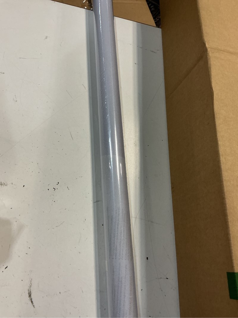 Condition photo showing New/Like New for lute window privacy film, frosted glass window film for bathroom, static cling removable heat control glass coverings, non adhesive opaque door sticker for home office (pure, 35.4" x 78.7") 35.4" x 78.7" pure