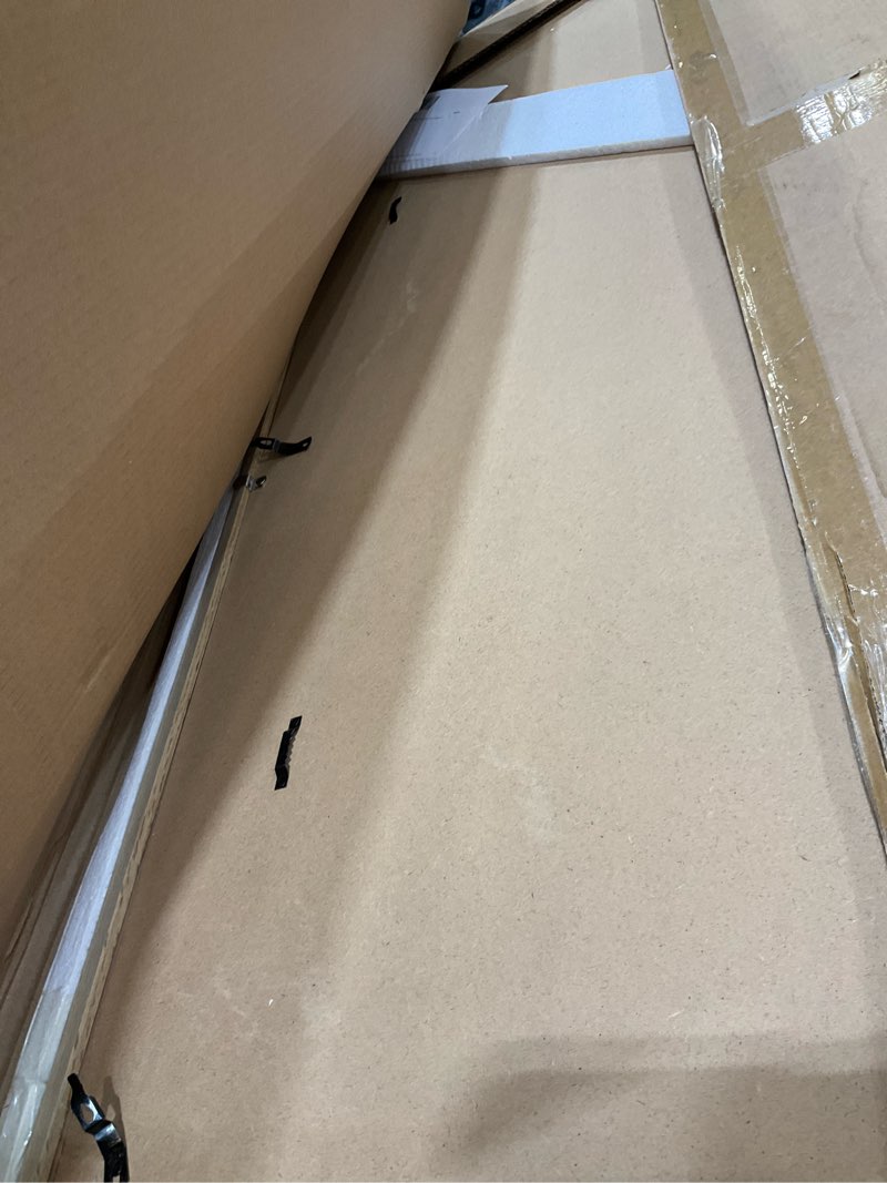Condition photo showing Good Condition for 27x40 Picture Frame, 27 x 40 Poster Frame - Solid Oak Wood, 27 by 40 Frame with Tempered Glass, 27"x40" Wood Frame with Mat for 24"x36", Minimalist 27x40 Frames for Wall, Natural Oak Color, 1 Pack Oak, Round Corner 27x40 - 1P