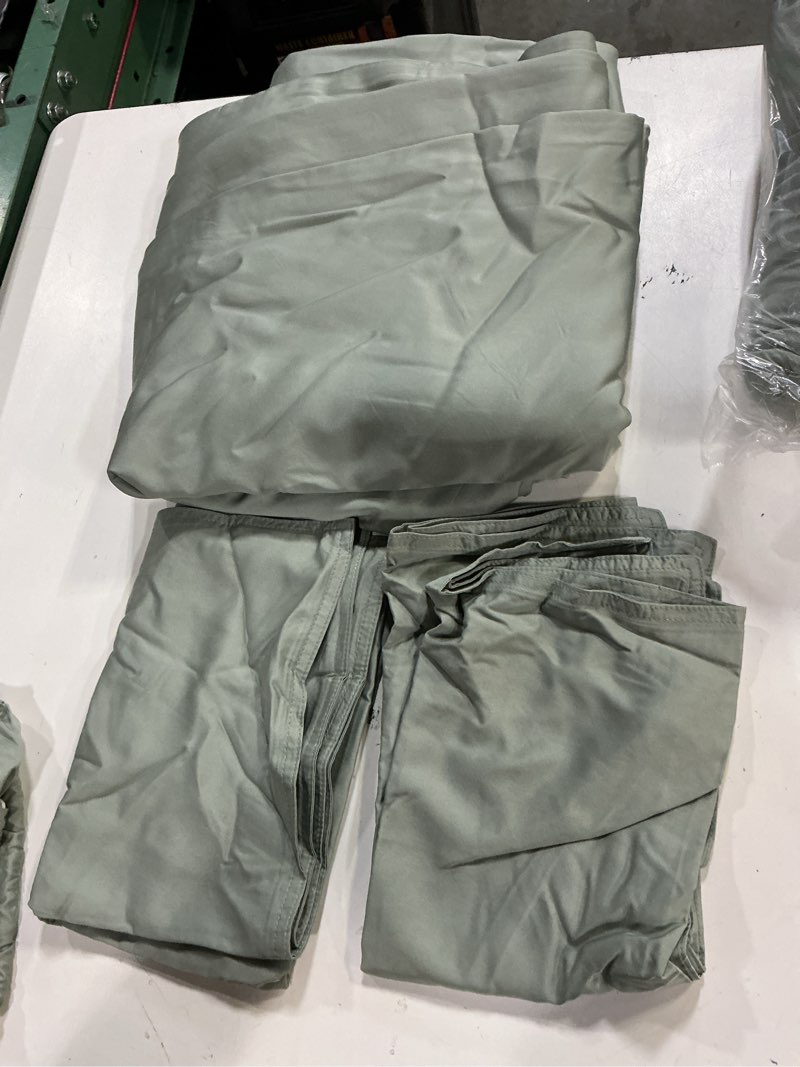 Condition photo showing Good Condition for quince 3pcs bamboo deluxe bedding duvet cover, 2 pillow case, queen, eucalyptus