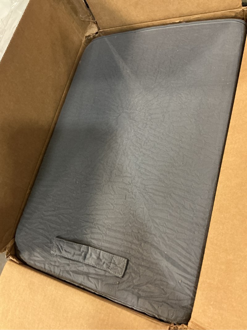 Condition photo showing As Is for Lesure Dog Stairs for High Bed Pet Steps Ramp for Small Dogs with CertiPUR-US Certified Foam with Non-Slip Bottom, Grey, 5 Steps 5-Step (H: 22.8IN) Grey