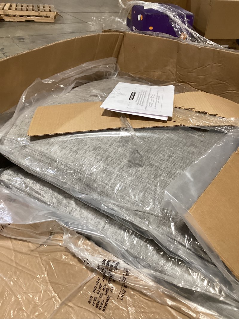 Condition photo showing Good Condition for VINGLI Accent Chairs for Living Room Chairs Reading Chair Mid Century Modern Chair Soft Chenille Sofa Chair Upholstered Arm Chair Comfy Chair Side Chair (Light Grey Chenille) 1 Light Grey Chenille