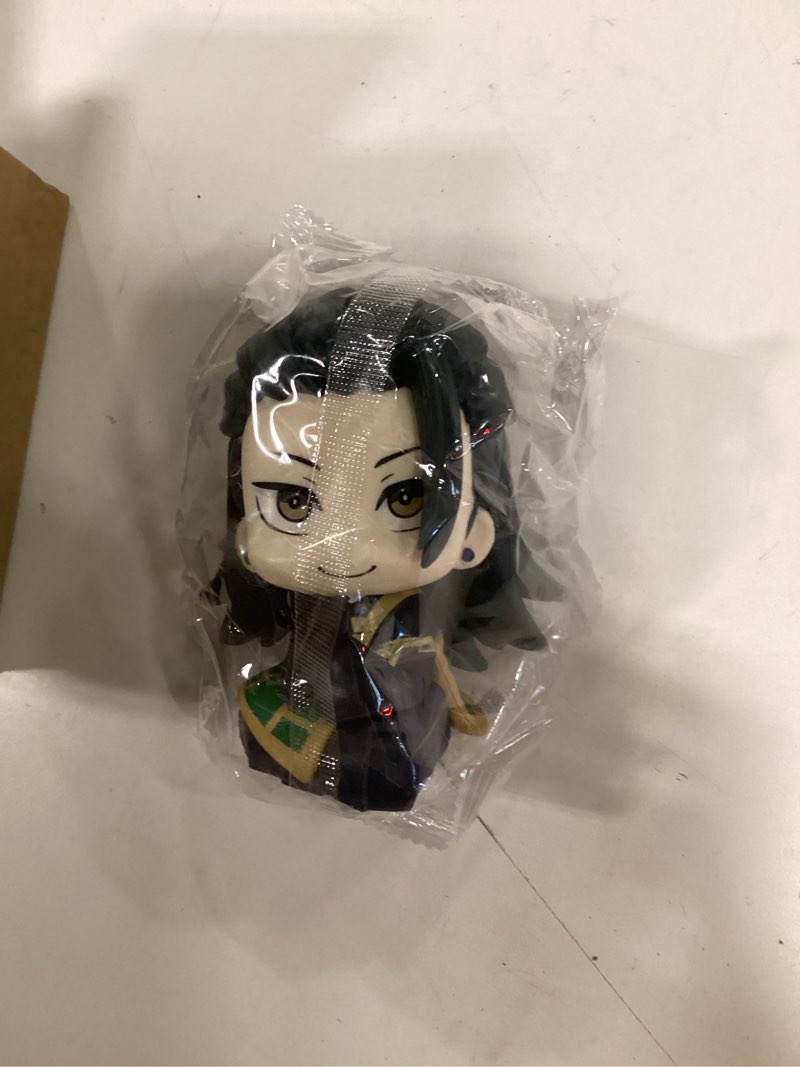 Condition photo showing Good Condition for geto suguru figure anime suguru figurine 3.93'' look up pose model statue pvc cute cake topper decoration