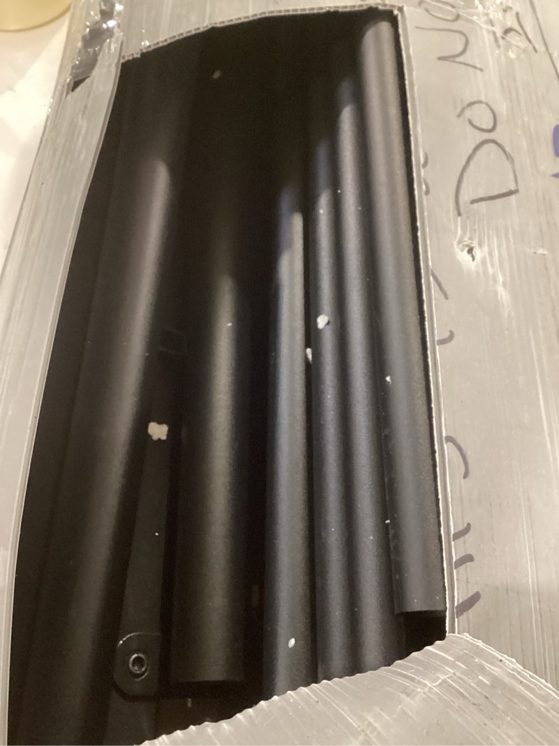 Condition photo showing Good Condition for Metal Bed Frame - Structurally Stable Heavy Duty Steel Slat Supported Queen Bed Frames,No Box Spring Needed for Easy Removal and Transport. Queen Black