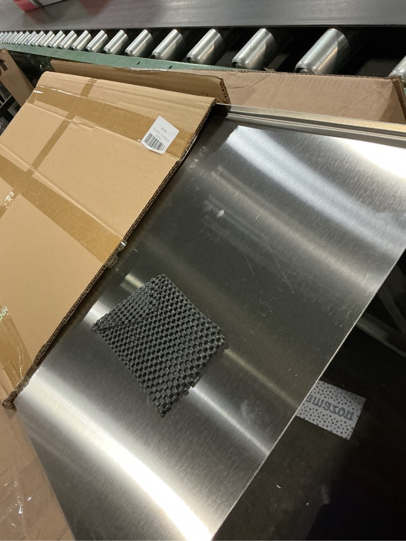 Condition photo showing New/Like New for stainless steel cutting boards for the kitchen, suitable for meat, fruits, vegetables, bread, and baking large-sized cutting boards (60 x 40cm/23.6 x 15.7 in) 23.6"l x 15.7"w