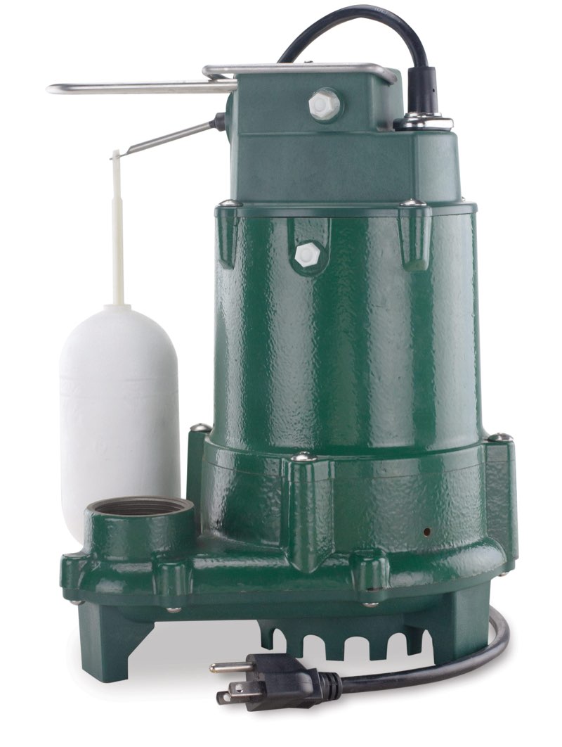 zoeller 1/2-hp 115 -volt 80-gallon cast iron submersible sump pump