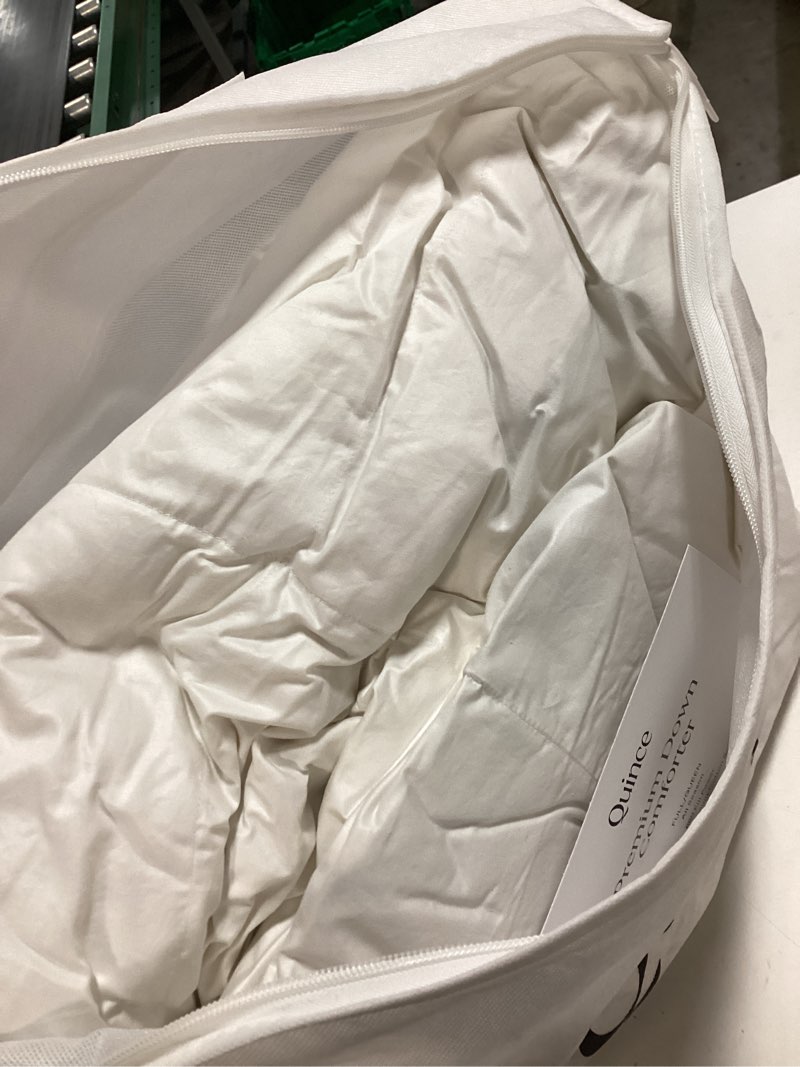 Condition photo showing New/Like New for premium down duvet insert, full/queen, down