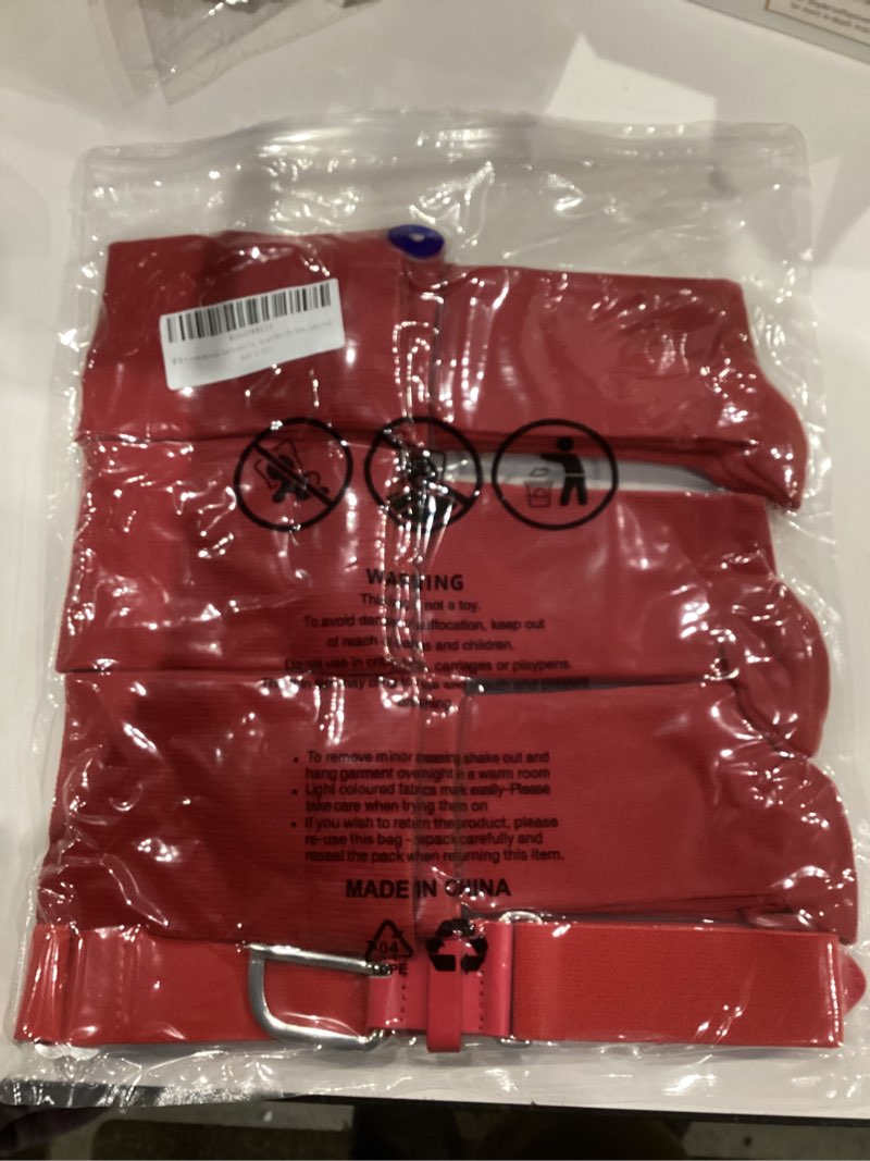 Condition photo showing New/Like New for Adult Men's Baseball Softball Socks and Belt Set, Younth Soccer Baseball Belt and Socks(3 Pairs of baseball Socks and Belt) Small Red