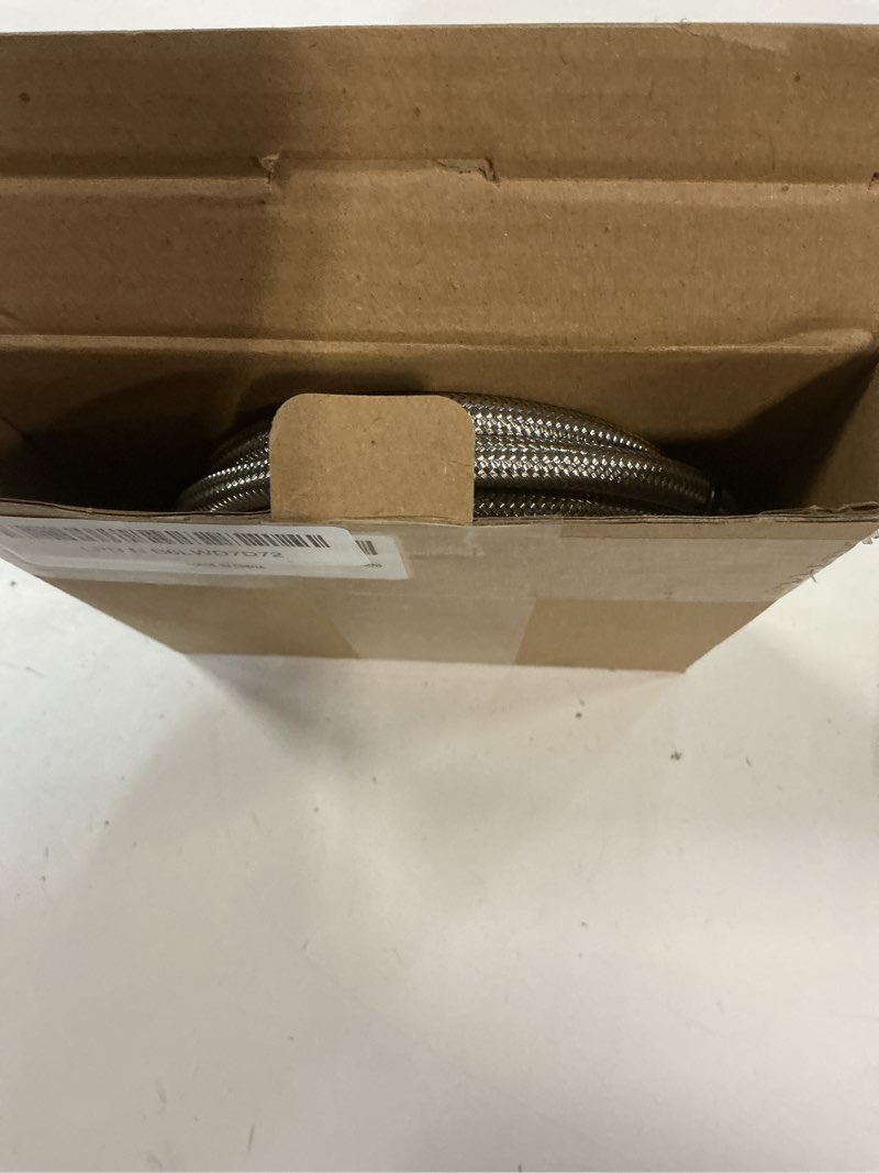 Condition photo showing New/Like New for steel braided turbo oil feed line -4an, pressure stainless remote turbocharger sensor teflon 4 an gauge line kit (48 inch)