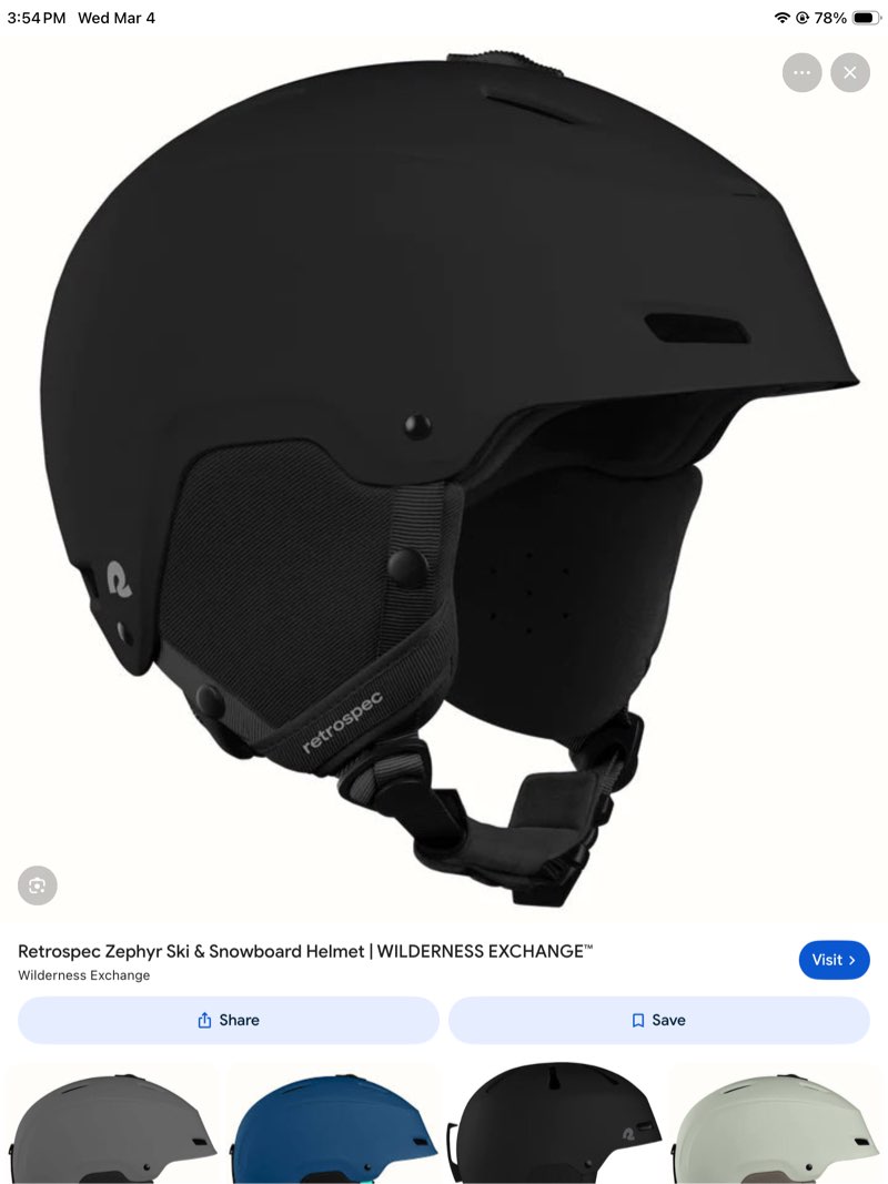 Retrospec Zephyr Ski Helmet - Snowboard Helmet for Adults & Youth- Adjustable Fit Snow Helmet with P