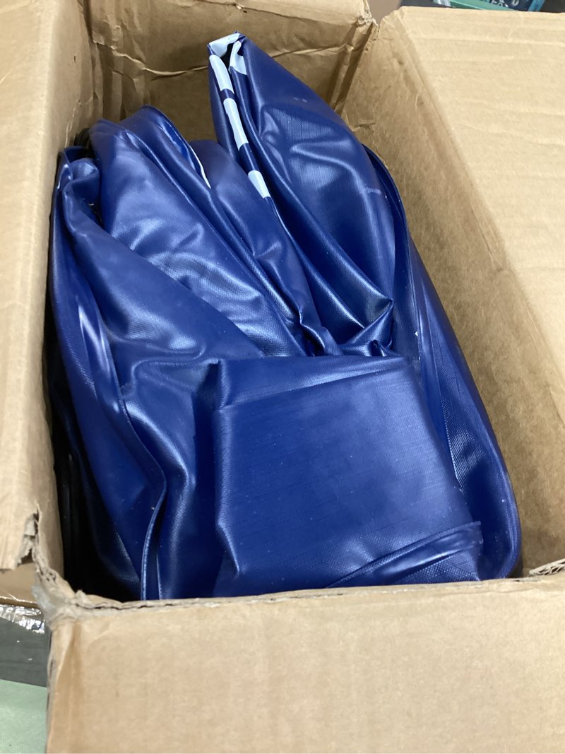 Condition photo showing As Is for OhGeni Cal King Air Mattress with Built in Pump, 18" Tall Inflatable Blow Up Bed, Luxury Comfort for People(190CM Height), Keep Feet from Dangling, Foldable & Portable Colchon inflables, Black California King 18''(Standard Height)