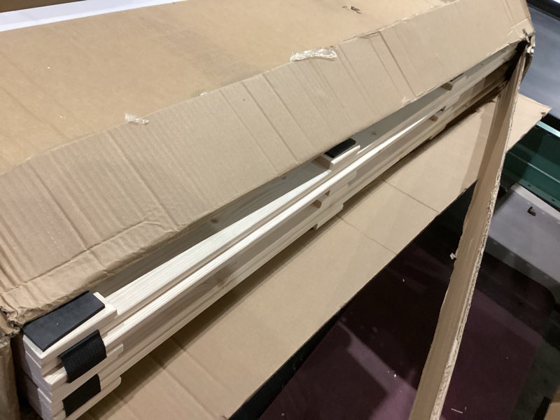 Condition photo showing Good Condition for breathable moisture-proof bed plate, guest tatami mat,wood roll-type slatted bed japanese floor futon mattress, floor sleep bedding (full)