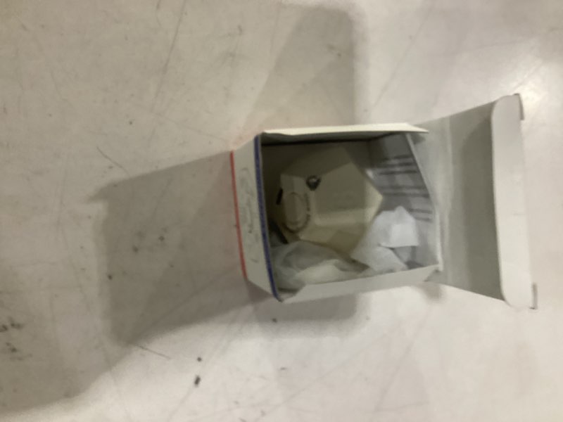 Condition photo showing New/Like New for cube pomodoro timer - flip to start countdown, rechargeable mini productivity timer for study, office, 11 preset times, silent/vibration, time management tool for kids & adhd (white) floral white