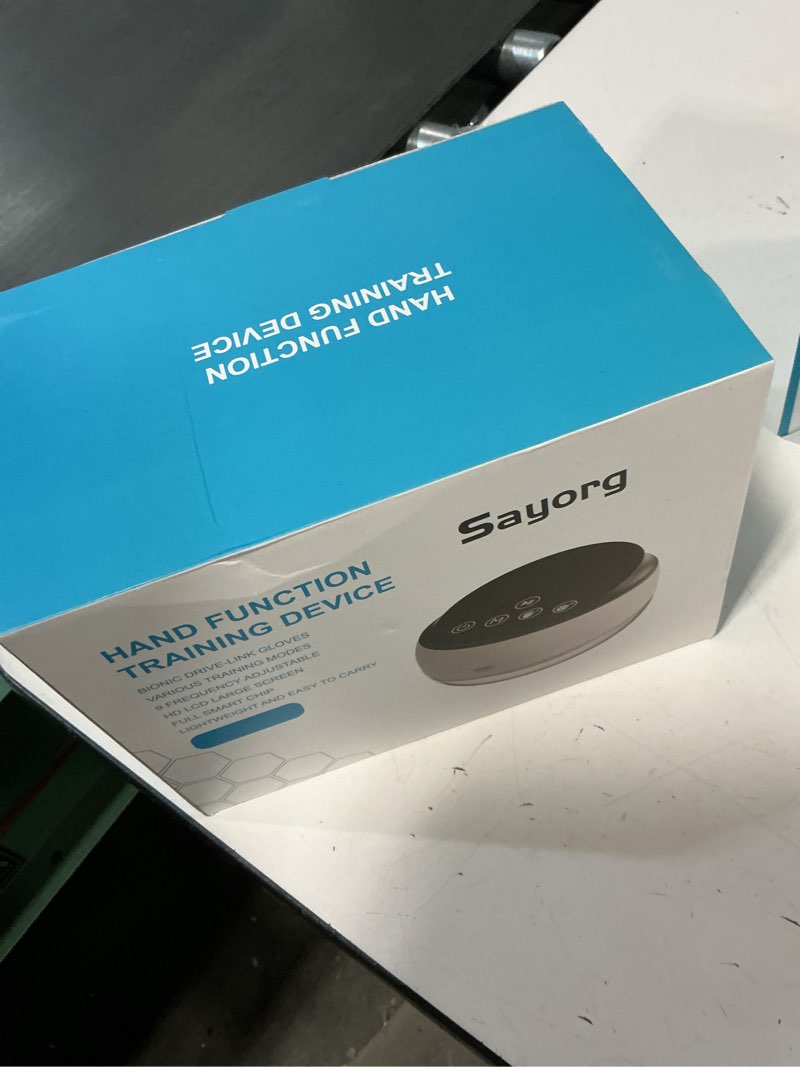 Condition photo showing New/Like New for Rehabilitation robot gloves, stroke rehabilitation equipment with USB charging function, hand grinder for treatment… Right hand-M Yellow