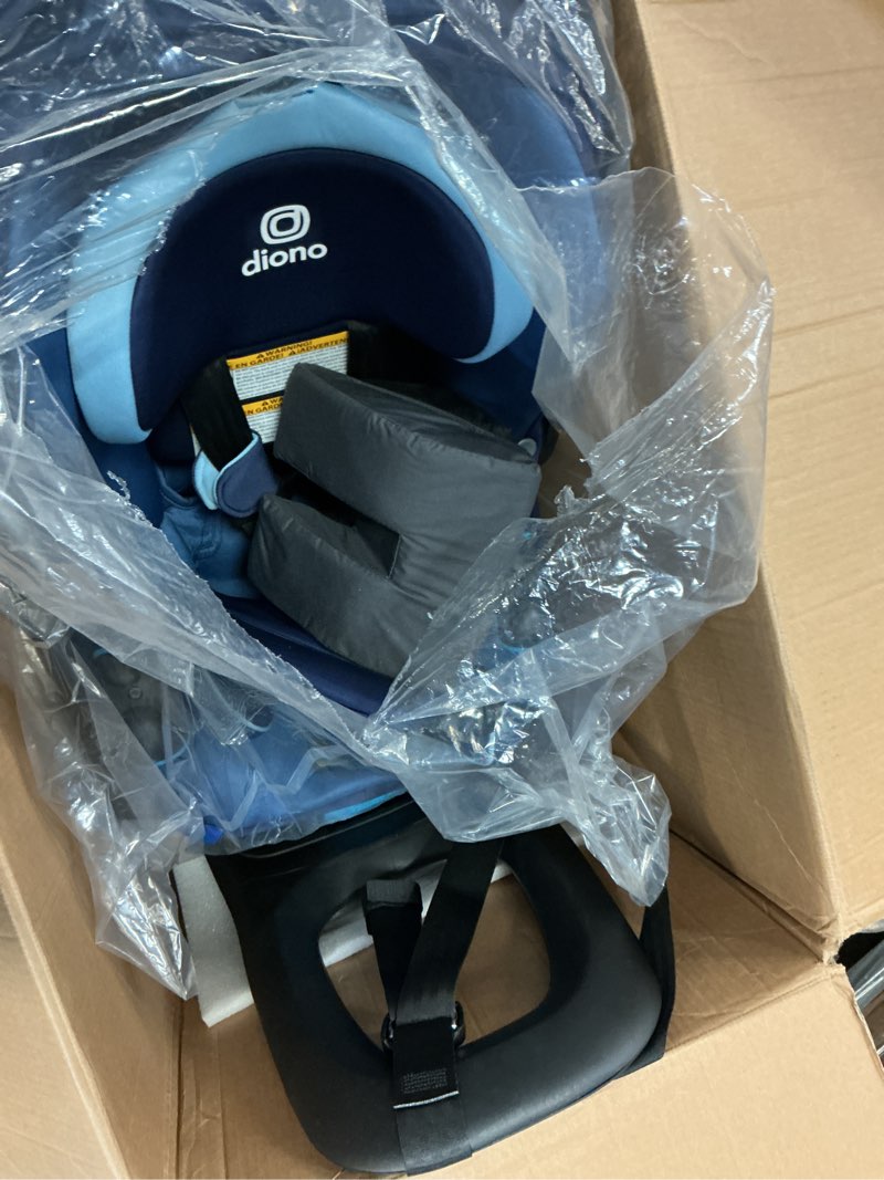 Condition photo showing Good Condition for diono liteclik30 rxt safeplus infant car seat and base, rear-facing for infants 4-30lbs, safeplus engineering, with infant insert, upf 50+ sunshade (blue surge) blue surge liteclik30 rxt