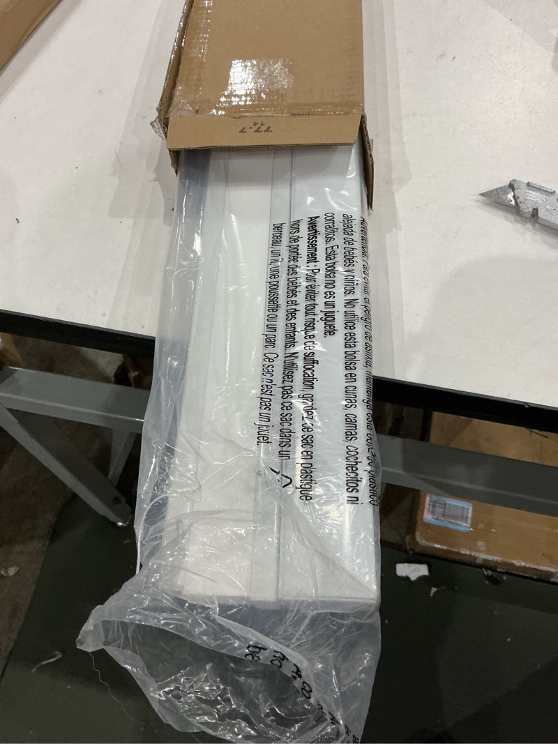 Condition photo showing Good Condition for unishades top down bottom up cellular shades cordless honeycomb blinds for indoor windows, for windows size (31" w × 48" h) colour (white - light filtering) white - light filtering 31" w × 48" h