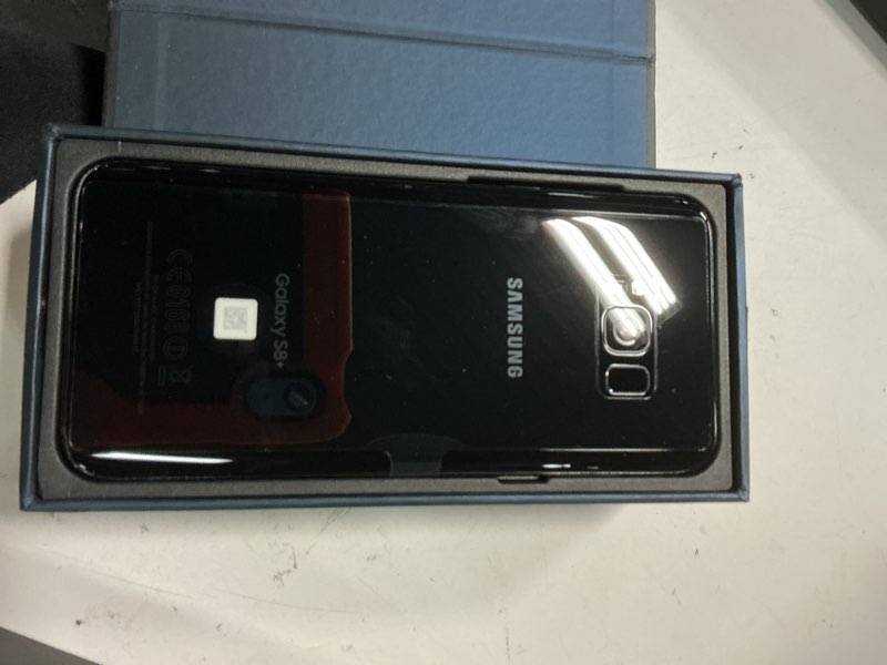 Condition photo showing Good Condition for samsung galaxy s8+, 6.2" 64gb (verizon wireless) - midnight black midnight black 64 gb. ***working condition verified. no network or connectivity tests were performed. bidder be advised ***  