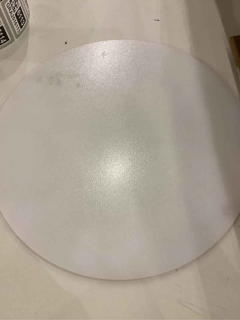 PATIKIL Lampshade Diffuser, 16" Diameter Round Diffuser for Drum Lampshades Pendants Light, DIY Ligh