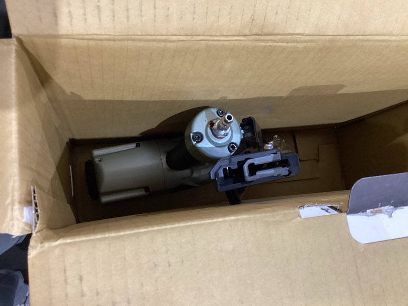 Condition photo showing As Is for metabo hpt 2-1/2-in corded pneumatic metal-connecting nailer