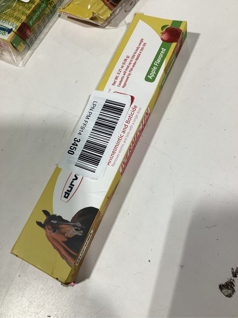 Condition photo showing As Is for not a 4 pack 1 pack onlysimiliar product not like stock photo single durvet ivermectin 4-pack
