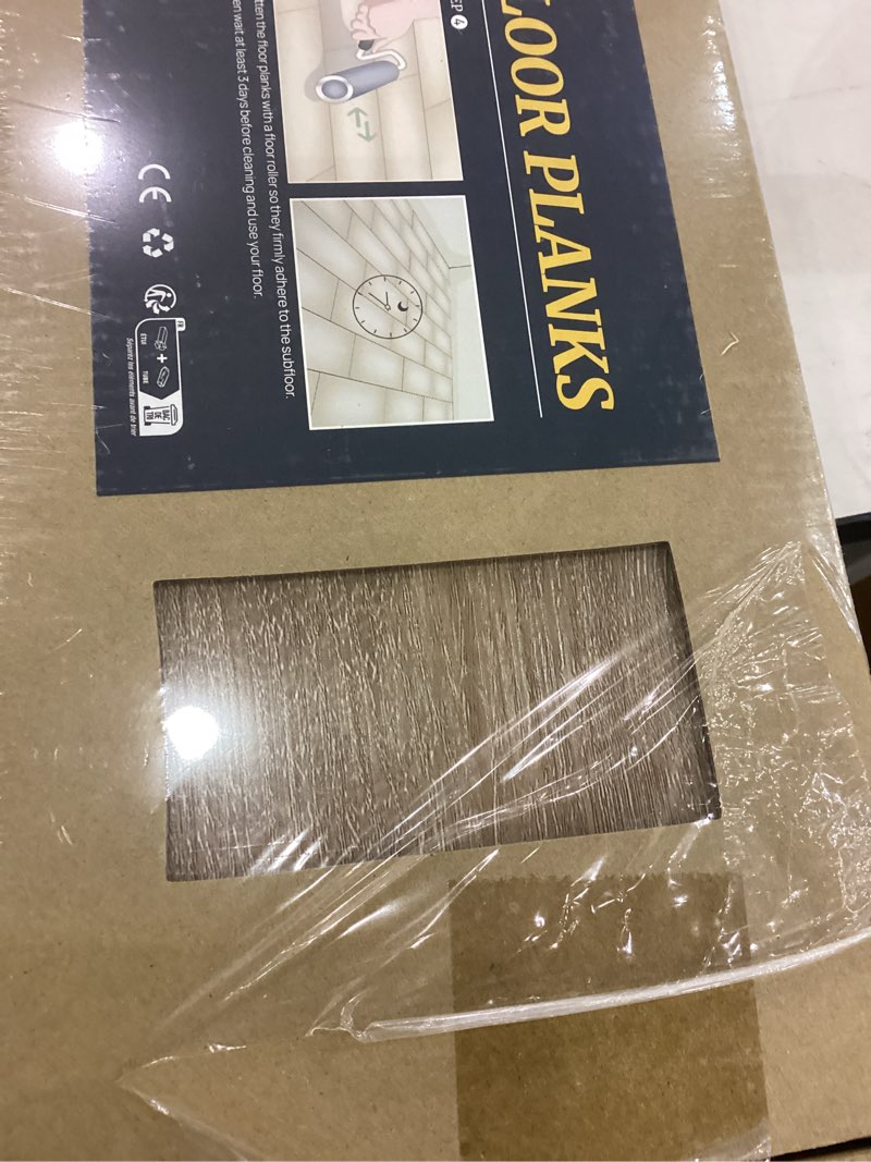 funstick 17-pack 6"x36" peel and stick floor tile black wood luxury vinyl plank flooring waterproof dark wood floor tiles for bathroom kitchen basement laminate vinyl flooring peel and stick tiles 6 x36 inches 