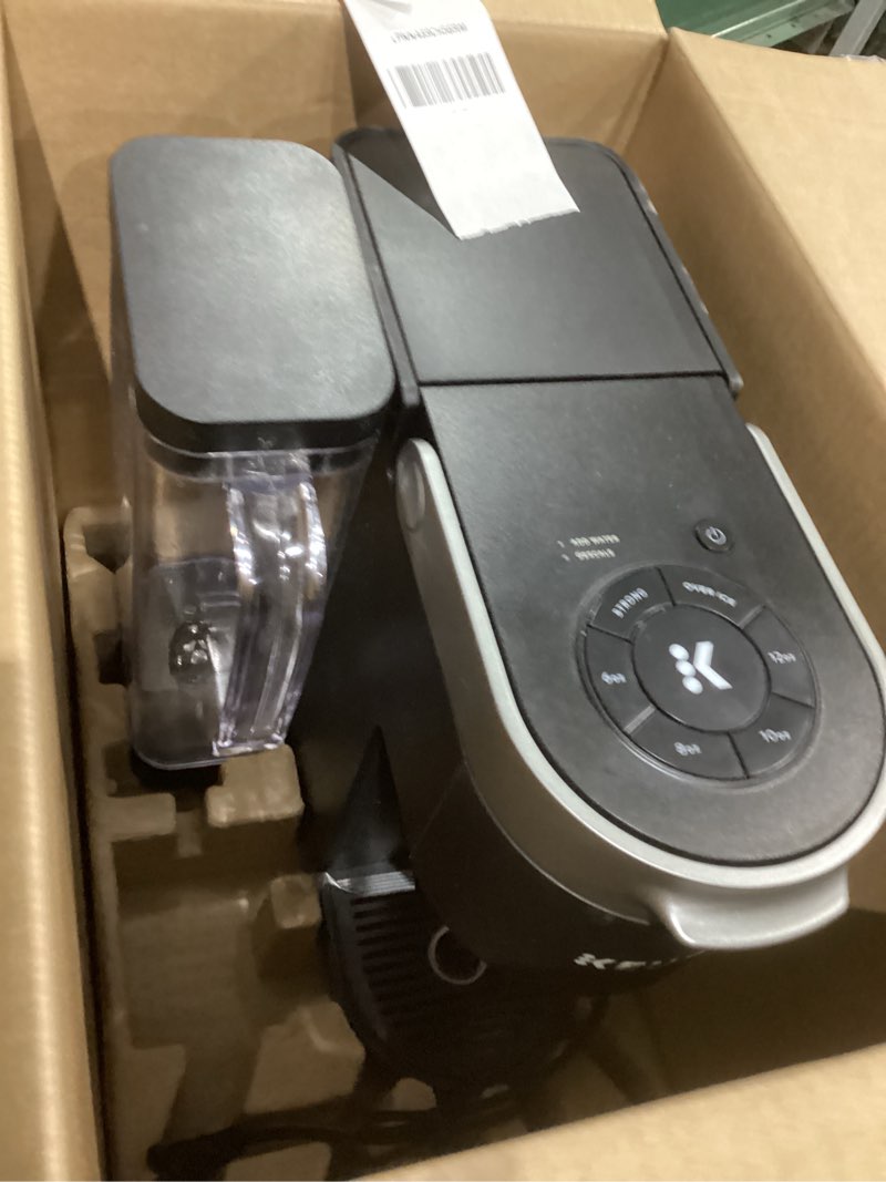 Condition photo showing Good Condition for keurig k-supreme single serve k-cup pod coffee maker, multistream technology, 4 brew sizes, 66oz dual-position removable reservoir, black black coffee maker