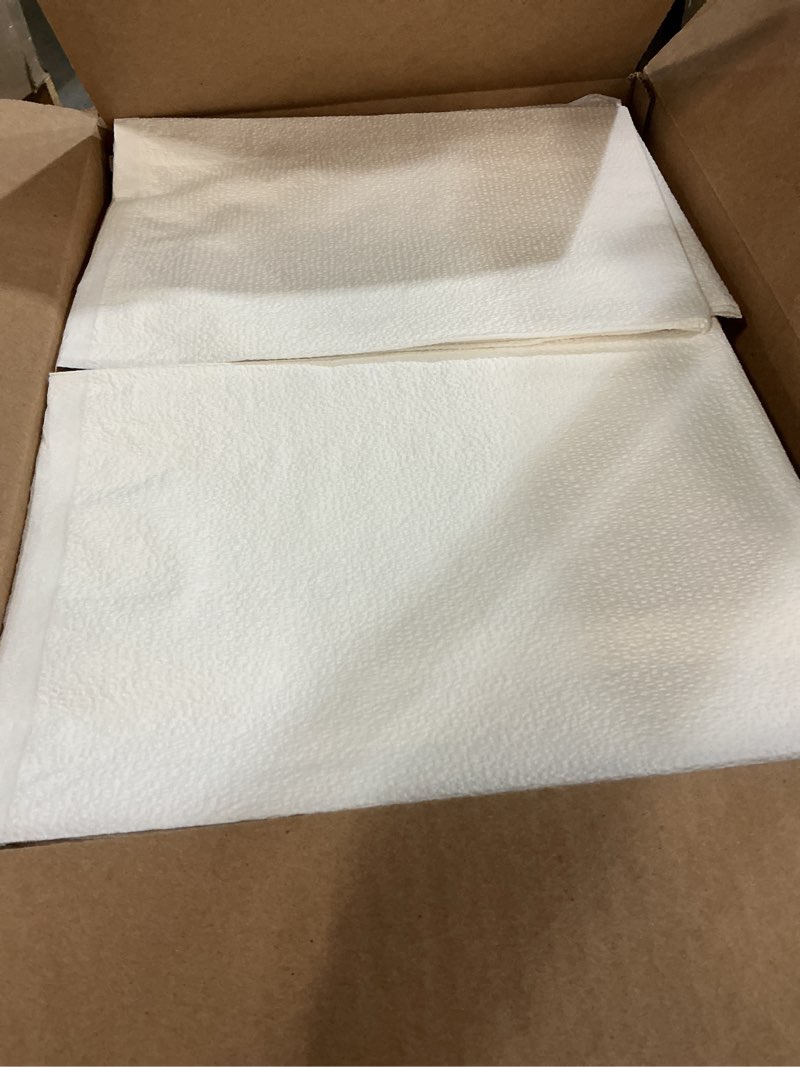 Condition photo showing New/Like New for avalon 701a disposable pillowcases, white, 21” wide x 30” long (pack of 100) ? single-use pillowcases ? tissue with poly back to help prevent leak-through ? pebble embossed ? medical supplies white pillowcase