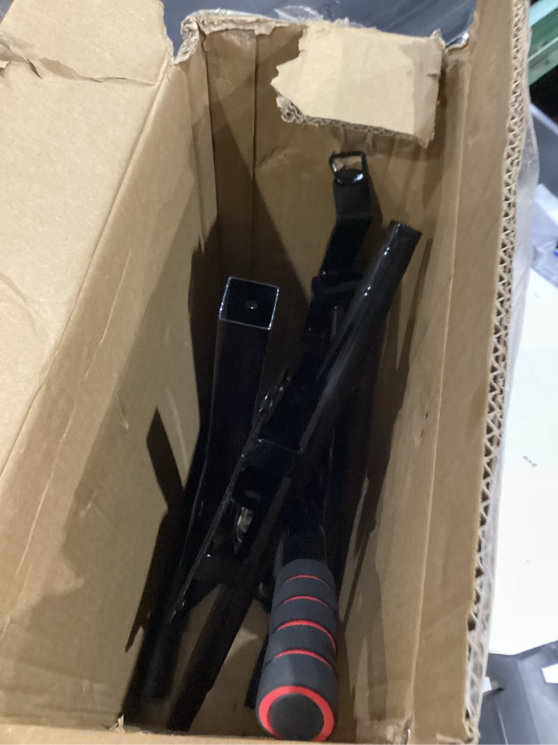 Condition photo showing As Is for hoverboard kart seat attachment accessory for 6.5" 8" 10" self balancing scooters, adjustable frame length and handlebar control buggy attachment, hover board go kart for kids and adults