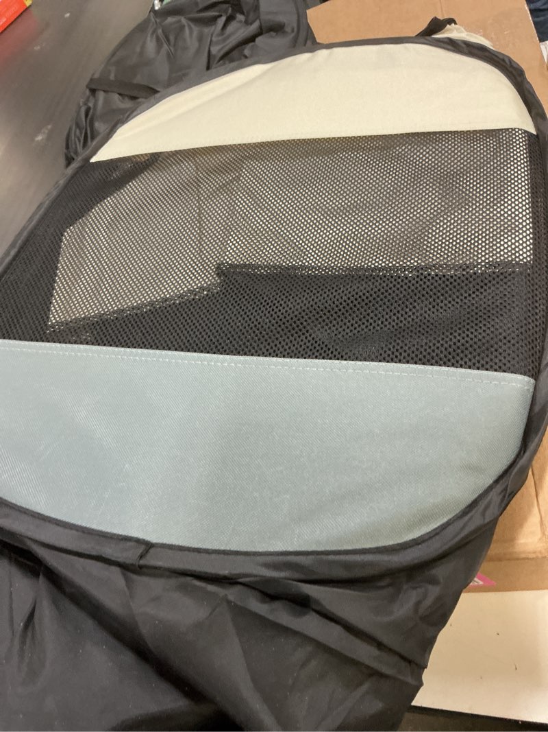 Condition photo showing Good Condition for dog playpen small size portable outdoor travel crate foldable kennel