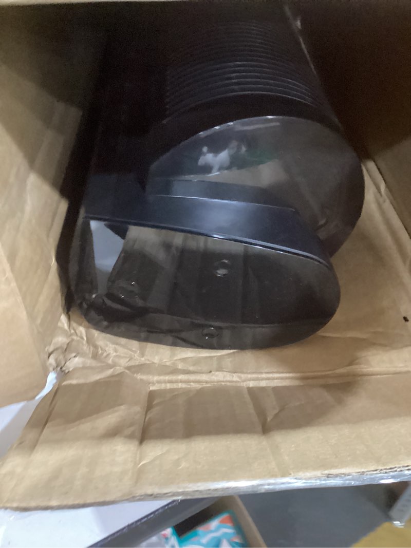 Condition photo showing As Is for vornado ozi42 42" whole room tower fan, powerful air circulation, space-saving design, quiet operation, 5 speed settings, 1-8 hour timer, 70-degree oscillation, remote control, black ozi42 (regular)