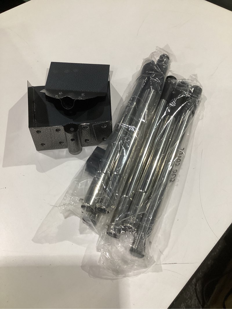 Condition photo showing Good Condition for dog pooper scooper,tray and spade set poop scooper for dogs, adjustable long handle metal pooper scooper with bin for pet waste removal, no bending clean up for medium and large dogs tray & spade black