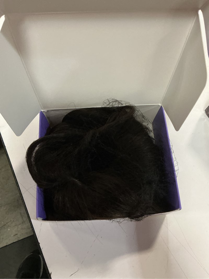 Condition photo showing Good Condition for Hair Toppers for Women Real Human Hair, Realistic Biological Scalp Toppers HairPieces for Women with Thinning Hair Middle Part Clip in Bangs Big Base 360° 3D Cover (Dark Brown, 14 Inch) 14 Inch Dark Brown